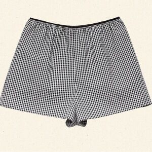 NWT Doen Gingham Shorts